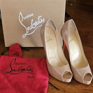 Christian Louboutin Peep Toe Heel